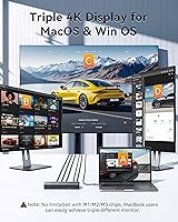 ZMUIPNG DisplayLink Docking Station 18-in-1 for MacBook & USB-C Laptops — image 4