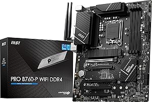 MSI PRO B760-P WiFi DDR4 Motherboard Review