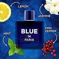 NovoGlow Blue De Paris For Men 3.4oz Eau De Toilette — image 2