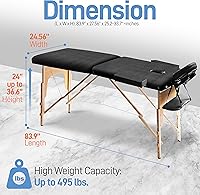 SereneLife Portable Massage Table — image 2