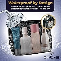 Side by Side Slim Toiletry Bag for Travel — image 7