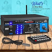 Pyle PCA3 Bluetooth Home Audio Amplifier — image 7