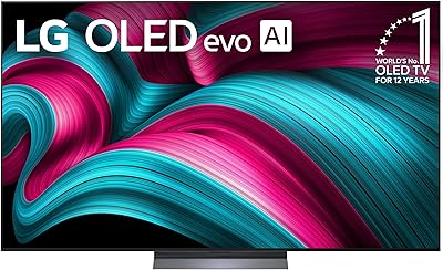 LG 77-Inch OLED evo AI 4K C5 Series Smart TV