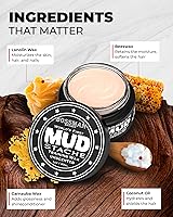 Bossman MUDstache Unscented Mustache Wax 2 Pack (2 oz) — image 2