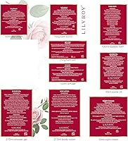 LILY ROY 19-Piece Rose & Cherry Blossom Spa Gift Basket Set — image 9