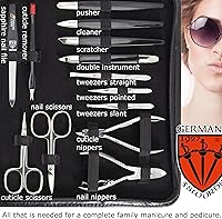 3 Swords Germany 23-Piece Manicure Pedicure Grooming Kit — image 3