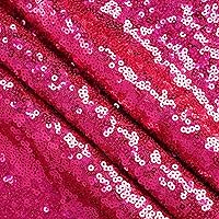 Eternal Beauty Hot Pink Sequin Backdrop 20x10 Ft — image 4