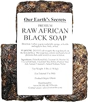 Our Earth's Secrets Premium Natural Raw African Black Soap, 3 Pound — image 2