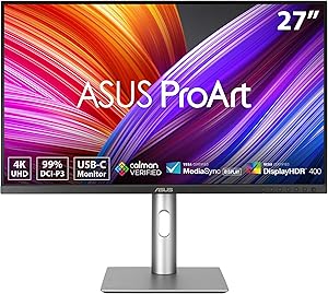 ASUS ProArt Display PA279CRV 27” 4K HDR Monitor