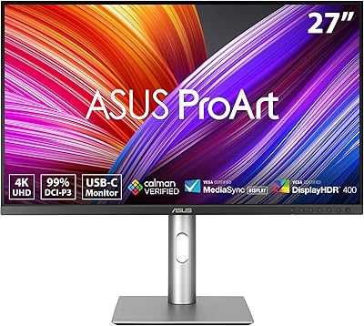 ASUS ProArt Display PA279CRV 27” 4K HDR Monitor