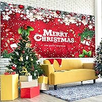 Lordaeron Christmas Garage Door Banner Decoration 6X13 FT — image 6