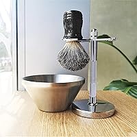 Je&Co Pure Badger Hair Shaving Brush Set — image 6