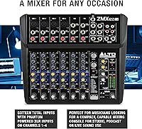 Alto Professional ZMX122FX 8-Channel Audio Mixer with Effects — image 2