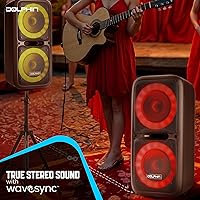 Dolphin SP-2120RBT 12″ Dual Party Speakers — image 9