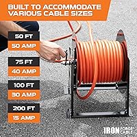 Iron Forge Cable 50ft 50 Amp RV Power Cord Reel — image 4