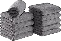 Arkwright Microfiber Coral Fleece Salon Towels, 16 x 27 in, Grey, Case of 60 — image 3
