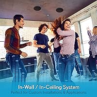 Pyle PDIC81RDBK 8-Inch Ceiling Wall Mount Speakers — image 2