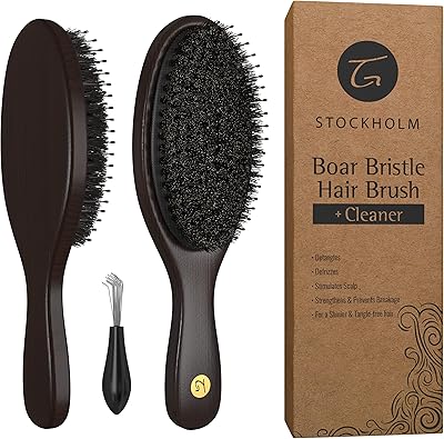 Truly Genuine Stockholm Boar Bristle Hair Brush