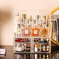 Cq Acrylic Makeup Organizer with Lid — image 3