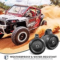 Pyle PLUTV40BK 4-Inch 2-Way Marine Speakers — image 3