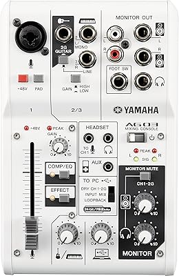 Yamaha AG03 DJ Mixer