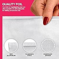 Stock Your Home Aluminum Foil Sheets for Hair Highlighting, 500 Count — image 3
