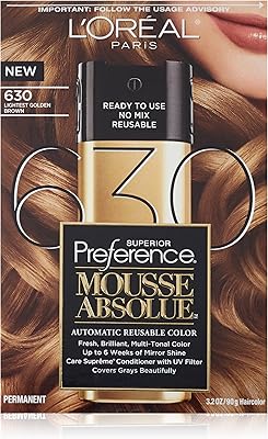 L'Oreal Paris Superior Preference Mousse Absolue 630 Lightest Golden Brown