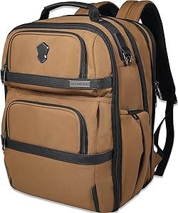 WELKINLAND 20-Pockets Travel Backpack