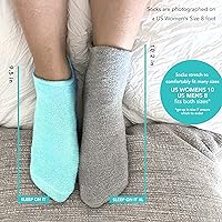 Barefoot Scientist Sleep On It Overnight Moisturizing Gel Socks - Teal — image 7