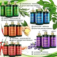 Botanical Hair Growth Treatment Ginger Saw Palmetto Hair Oil 4.2oz — image 9