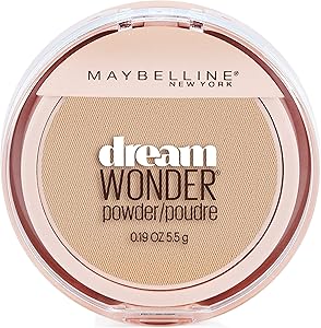 Maybelline New York Dream Wonder Powder Makeup Sandy Beige 0.19 oz Review