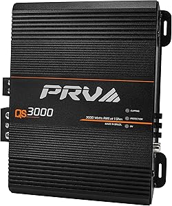 PRV Audio QS3000 1 Ohm 3000 Watt Amplifier Review