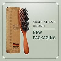 SHASH Classic German First Cut Boar Bristle Hair Brush — image 2