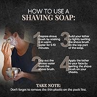 Naked Armor Natural Shave Soap Puck (3-Pack) — image 6