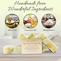 The Soap Haven Tea Tree Soap Bars - 4-Pack, 4.5oz Each — image 5