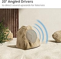 Theater Solutions 2R8S Outdoor Sandstone 8″ Rock Speakers — image 5