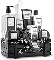 Lovery Birthday Gifts Spa Kit for Men - Sandalwood and Oak Scented Bath Set — image 1