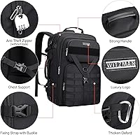 WITZMAN B688 45L Travel Backpack for Men — image 5