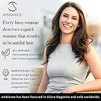 Ambiance Natural Dry Shampoo Powder & Brush for Dark Hair - Brunette Tinted — image 5