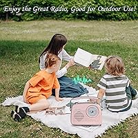 Wenpzeray D-216 Portable AM/FM Shortwave Radio Bluetooth Speaker — image 5