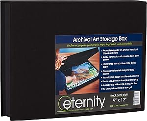 HG Concepts Art Photo Storage Box 9″ x 12″