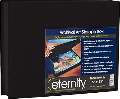 HG Concepts Art Photo Storage Box 9″ x 12″