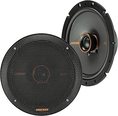KICKER 47KSC6704 Car Audio 6.75″ Coaxial Speakers
