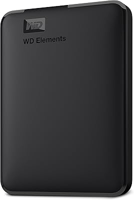WD 4TB Elements Portable External Hard Drive