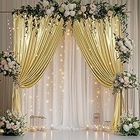 Outpain 10x10ft Gold Sequin Backdrop Curtains — image 8