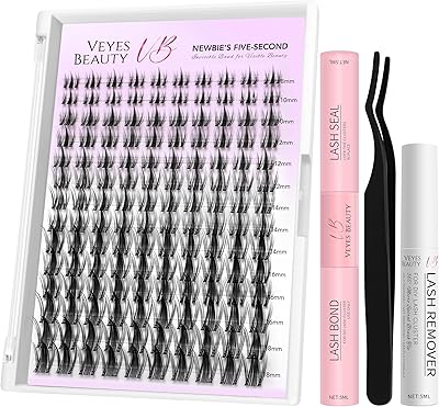 VEYESBEAUTY Lash Clusters Kit Manga Lash 8-18mm Mixed Length