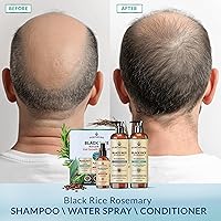PureNaturis Organic Rosemary Black Rice Water Shampoo & Conditioner Set — image 6