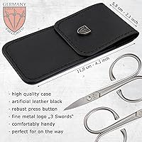 3 Swords Germany Solingen Stainless Steel Curved Nail Scissors — image 3