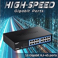 TRENDnet TEG-S17D 16-Port Gigabit Desktop Switch — image 5
