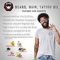 GIBS Signature Series Skull Hair & Tattoo Oil 1oz — image 2